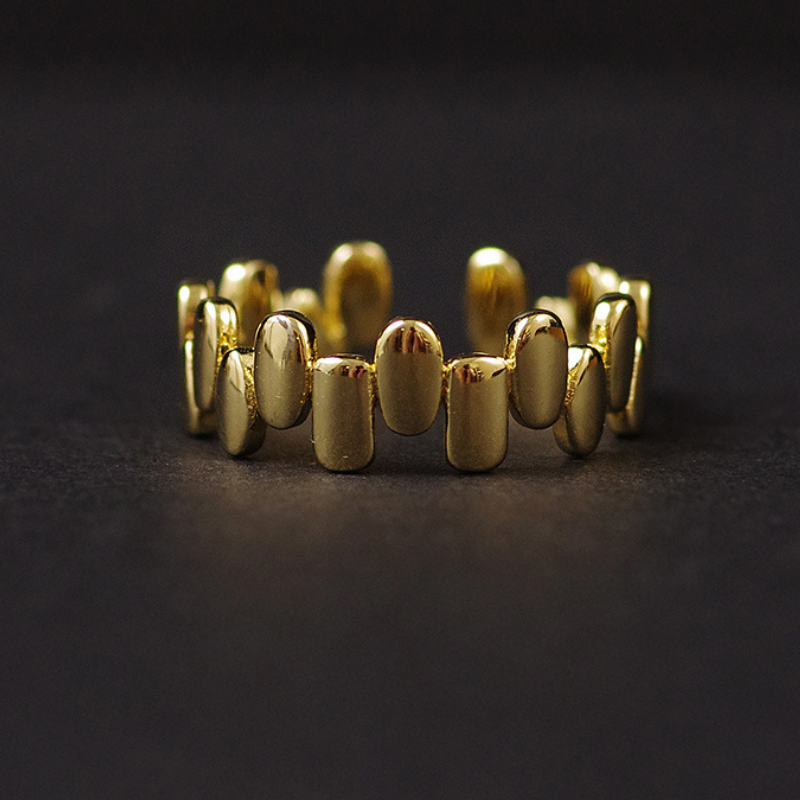 Beller Gold Plated Adjustable Ring