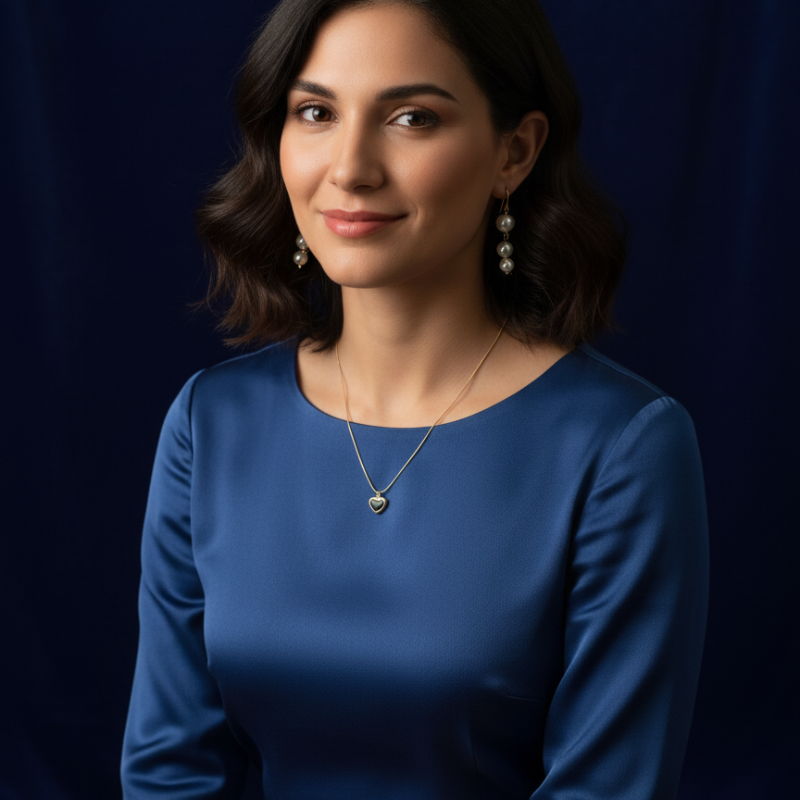 Black Heart Gold Pendants Anti-Tarnish