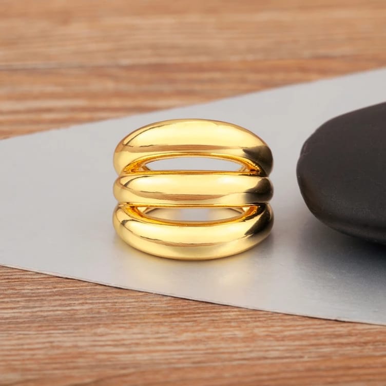 Chunky Thick Rounds Ring